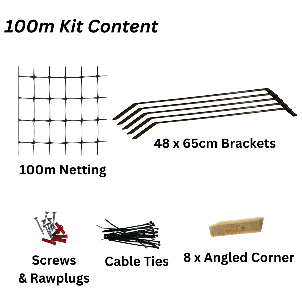 100 Metre DIY Cat Fence Kit